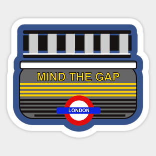 Mind the Gap Sticker